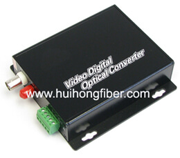 1 channel fiber optic video multiplexer