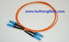 E2000 Duplex Multimode Fiber Optic Cable