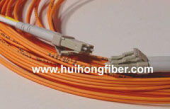 LC Duplex Multimode Fiber Optic Cable