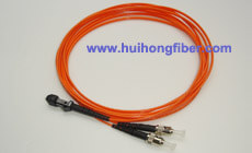 Multimode Duplex ST MTRJ Fiber Optic Patch Cable