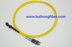 MU to MTRJ Fiber Optic Patch Cable