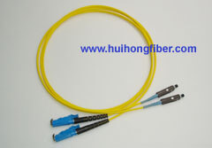 E2000 to MU Fiber Optic Cable