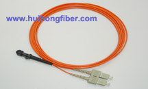Multimode Duplex SC MTRJ Fiber Optic Patch Cable